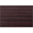 Meridian Furniture Excel Zebra Wood Lacquer Top Extendable 2 Leaf Dining Table
