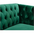 Meridian Furniture Michelle Green Velvet Chair