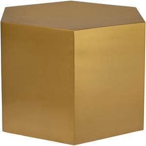 Meridian Furniture Hexagon Brushed Gold Modular Coffee Table
