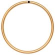 Meridian Furniture XOXO Gold Stainless Steel Contemporary Wall Decor