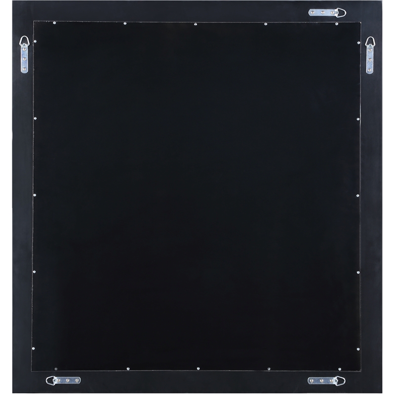 Meridian Furniture Zayne Contemporary Mirror in Rich Black Finish