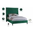 Meridian Furniture Fritz Green Velvet King Bed