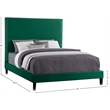 Meridian Furniture Harlie Green Velvet King Bed