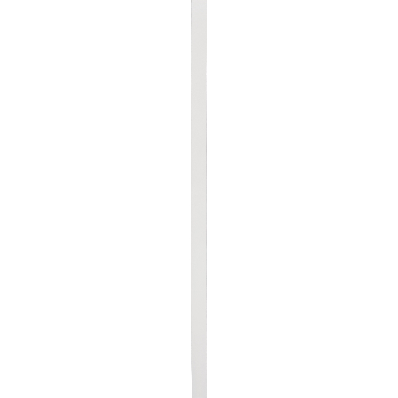 Meridian Furniture Modernist White Medium Gloss Finished Mirror