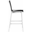 Meridian Furniture Nizuc Black Outdoor Patio Mesh Barstool (Set of 2)
