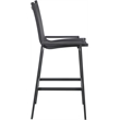 Meridian Furniture Nizuc Black Outdoor Patio Mesh Barstool (Set of 2)