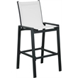 Meridian Furniture Nizuc White Outdoor Patio Mesh Barstool (Set of 2)