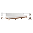 Meridian Furniture Rio Off White Water Resisting Fabric Modular Sofa