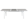 Meridian Furniture Nizuc Grey Wood Outdoor Patio Extendable Dining Table