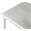 Meridian Furniture Nizuc Grey Wood Outdoor Patio Extendable Dining Table