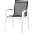 Meridian Furniture Nizuc Black Outdoor Patio Dining Arm Chair (Set of 2)