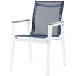 Meridian Furniture Nizuc Navy Outdoor Patio Dining Arm Chair (Set of 2)