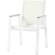 Meridian Furniture Nizuc Off White Outdoor Patio Dining Chair (Set of 2)