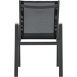 Meridian Furniture Nizuc Black Outdoor Patio Dining Arm Chair (Set of 2)