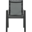 Meridian Furniture Nizuc Black Outdoor Patio Dining Arm Chair (Set of 2)