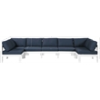 Meridian Furniture Nizuc Navy Outdoor Patio Modular Sectional