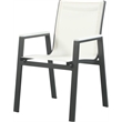 Meridian Furniture Nizuc Off White Outdoor Patio Dining Chair (Set of 2)