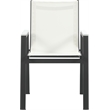Meridian Furniture Nizuc Off White Outdoor Patio Dining Chair (Set of 2)