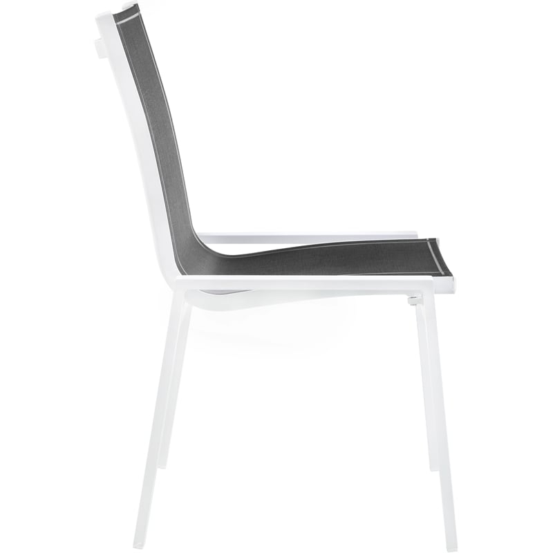 Meridian Furniture Nizuc Black Outdoor Patio Dining Chair (Set of 2)