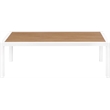 Meridian Furniture Nizuc Brown Wood Outdoor Patio Coffee Table