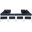Meridian Furniture Nizuc Navy Outdoor Patio Modular Sectional