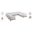 Meridian Furniture Rio Off White Water Resisting Fabric Modular Sectional