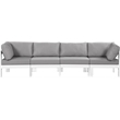 Meridian Furniture Nizuc Grey Outdoor Patio Modular Sofa