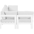 Meridian Furniture Nizuc White Outdoor Patio Modular Sectional