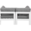 Meridian Furniture Nizuc Grey Outdoor Patio Modular Sofa