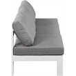 Meridian Furniture Nizuc Grey Outdoor Patio Modular Sofa