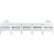 Meridian Furniture Nizuc White Outdoor Patio Modular Sectional