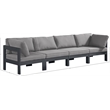 Meridian Furniture Nizuc Grey Outdoor Patio Modular Sofa