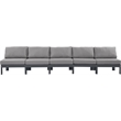 Meridian Furniture Nizuc Grey Outdoor Patio Modular Sofa