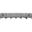Meridian Furniture Nizuc Grey Outdoor Patio Modular Sofa