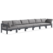 Meridian Furniture Nizuc Grey Outdoor Patio Modular Sofa