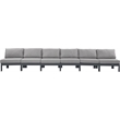 Meridian Furniture Nizuc Grey Outdoor Patio Modular Sofa
