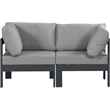 Meridian Furniture Nizuc Grey Outdoor Patio Modular Sofa