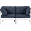 Meridian Furniture Nizuc Navy Outdoor Patio Modular Sofa