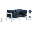 Meridian Furniture Nizuc Navy Outdoor Patio Modular Sofa