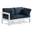Meridian Furniture Nizuc Navy Outdoor Patio Modular Sofa