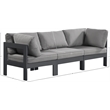 Meridian Furniture Nizuc Grey Outdoor Patio Modular Sofa