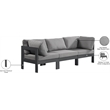 Meridian Furniture Nizuc Grey Outdoor Patio Modular Sofa