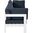 Meridian Furniture Nizuc Navy Outdoor Patio Modular Sofa