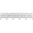 Meridian Furniture Nizuc White Outdoor Patio Modular Sofa