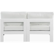 Meridian Furniture Nizuc White Outdoor Patio Modular Sofa