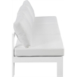 Meridian Furniture Nizuc White Outdoor Patio Modular Sofa