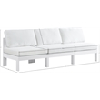 Meridian Furniture Nizuc White Outdoor Patio Modular Sofa