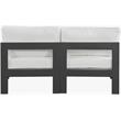 Meridian Furniture Nizuc White Outdoor Patio Modular Sofa