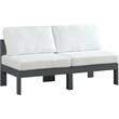 Meridian Furniture Nizuc White Outdoor Patio Modular Sofa