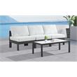 Meridian Furniture Nizuc White Outdoor Patio Modular Sofa